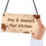 Personalised Playroom Sign Mud Kitchen Home School Garden Sign