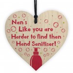 Funny Nan Gift Hand Sanitiser Mothers Day Birthday Gift For Nan