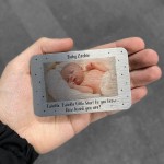 Personalised Gift For New Mum Dad Wallet Insert New Baby Gift