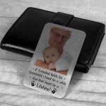 Novelty Fathers Day Gift For Grandad Metal Card Personalised