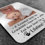 Novelty Fathers Day Gift For Grandad Metal Card Personalised