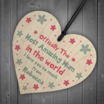 Personalised Mum Mummy Gift From Daughter Son Heart Mothers Day