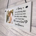 Nanny Gift Personalised Plaque Gift For Nanny Birthday