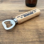 Personalised Bottle Opener Gift For GRANDAD Novelty Birthday