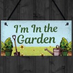 Novelty Garden Hanging Signs And Plaques Backyard Allotment