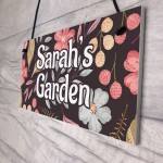 Personalised Garden Sign Gift For Her Birthday Gifts For Mum Nan