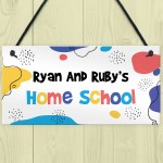 Classroom Sign Personalised Hanging Sign Home School Plaque