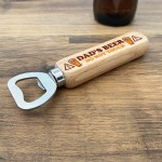 Dads Beer Bottle Opener Novelty Fathers Day Birthday Gifts