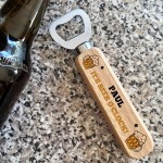 Personalised Gift For Men Bottle Opener Funny Dad Brother Son