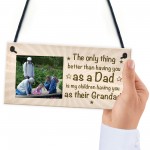 Gift For Grandad Dad Fathers Day Gift Personalised Plaque