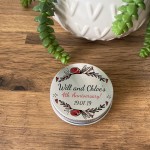 Personalised 4th Anniversary Gifts Novelty Metal Tin Present