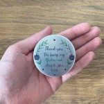 Personalised Thank You Gift For Bridesmaid Wedding Favour Tin