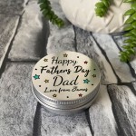 Personalised Fathers Day Gifts Novelty Metal Tin For Sweets