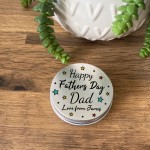 Personalised Fathers Day Gifts Novelty Metal Tin For Sweets