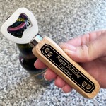 Personalised Gift For Uncle Birthday Wooden Bottle Opener Funny