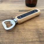 Personalised Novelty Birthday Gift Bottle Opener Gift For Him