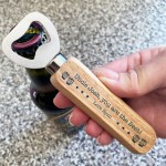 Unique Gift For Uncle Wood Bottle Opener Personalised Birthday