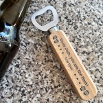 Unique Gift For Uncle Wood Bottle Opener Personalised Birthday