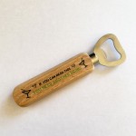 Funny Wooden Bottle Opener Novelty Gifts For Him Beer Birthday