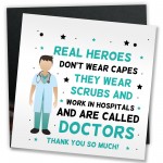 Thank You Gift For Doctor NHS Hospital Gift Hanging Plaque