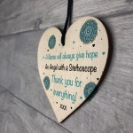 Special Thank You Gift For NHS Nurse Wooden Heart Hospital Gift