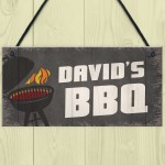 PERSONALISED BBQ Signs And Plaques Garden Decor Barbecue