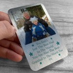 Personalised Gift For Grandad Birthday Wallet Card Insert