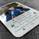 Personalised Gift For Grandad Birthday Wallet Card Insert