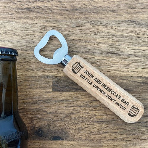 Landlord Gift Personalised Bottle Opener Bar GIft Bar Decoration