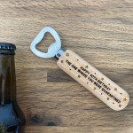 Novelty Birthday Gift In Quarantine Wood Bottle Opener Funny