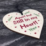 Thinking Of You Heart Token Gift Wooden Heart Gift For Friend