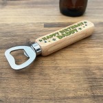 Daddy Happy Birthday Bottle Opener Birthday Present Dad Gift