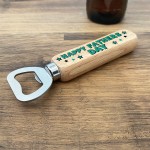 Daddy Daughter Gift Wooden Bottle Opener Fathers Day Gift