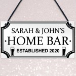 Personalised Bar Signs And Plaques Home Bar Sign Novelty Gifts