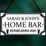 Personalised Bar Signs And Plaques Home Bar Sign Novelty Gifts