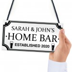 Personalised Bar Signs And Plaques Home Bar Sign Novelty Gifts