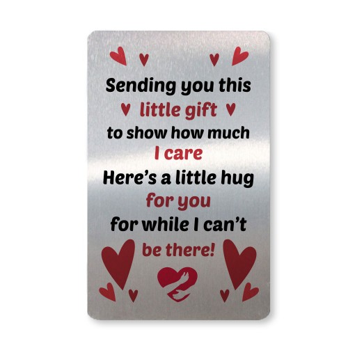 Pocket Hug Gift For Mum Dad Nan Friend Keepsake Gift Insert