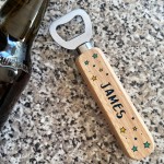 Personalised Name Bottle Opener 18th 21st 30th 40th Birthday