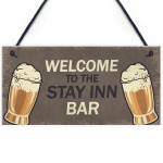 Funny Bar Signs Novelty Man Cave Plaques Quarantine Gifts