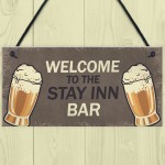 Funny Bar Signs Novelty Man Cave Plaques Quarantine Gifts