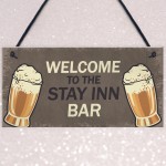 Funny Bar Signs Novelty Man Cave Plaques Quarantine Gifts