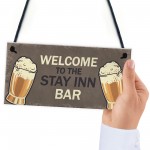 Funny Bar Signs Novelty Man Cave Plaques Quarantine Gifts