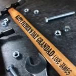 Personalised Gift For Grandad On Fathers Day Engraved Hammer