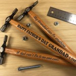 Personalised Gift For Grandad On Fathers Day Engraved Hammer