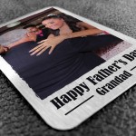 Happy Fathers Day Gift For Grandad Personalised Photo Card