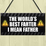 Funny Fathers Day Sign Novelty Gift For Dad Birthday Gifts