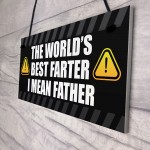 Funny Fathers Day Sign Novelty Gift For Dad Birthday Gifts