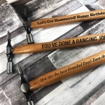 Personalised Fathers Day Gift For Dad Engraved Hammer Gifts