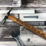 Personalised Fathers Day Gift For Dad Engraved Hammer Gifts