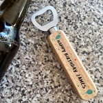 Personalised Bottle Opener Gift For Birthday Novelty Birthday